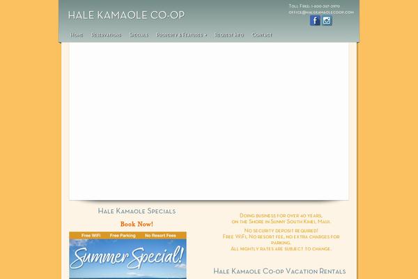 The Place theme site design template sample