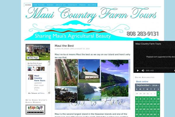 Site using FancyBox plugin