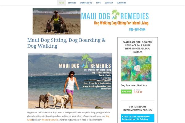 Jacqueline theme site design template sample