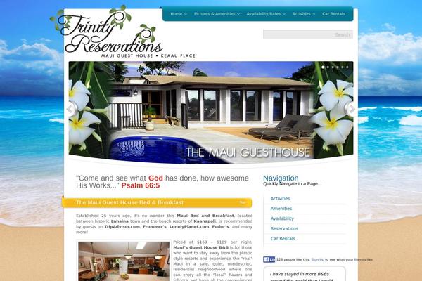 Unite theme site design template sample