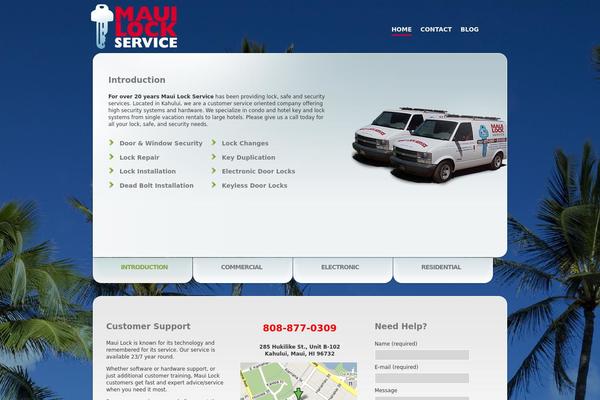 mauilock.com site used Idea