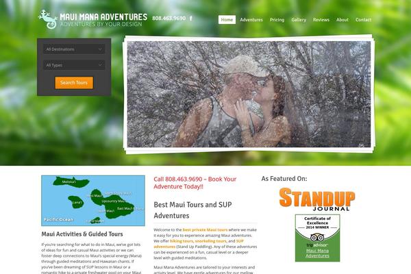 Midway theme site design template sample