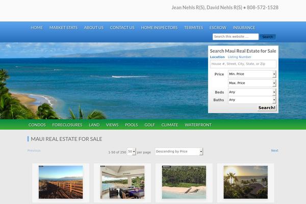 Turn Key theme site design template sample