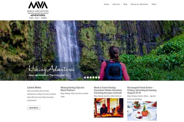 Intro theme site design template sample