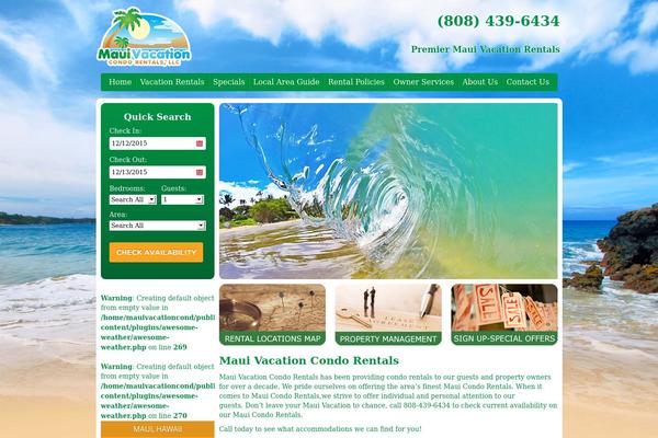 Parkcity theme site design template sample