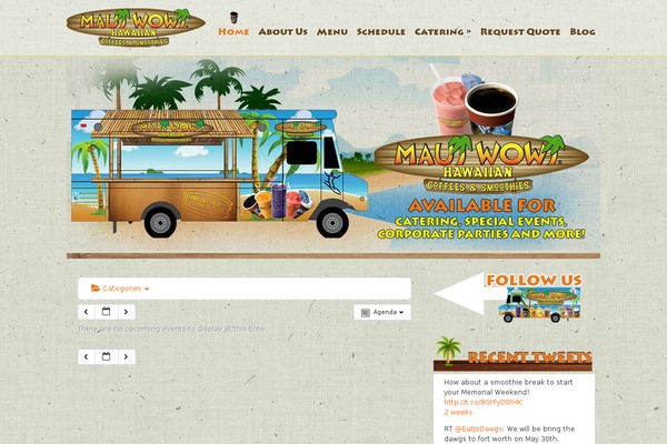 Site using Easy-restaurant-menu-manager plugin