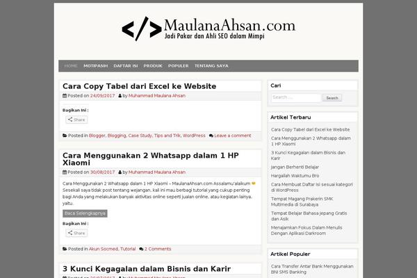 Wilson theme site design template sample