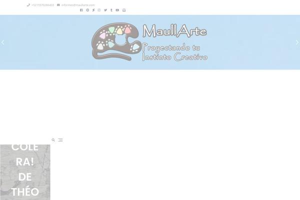 Site using About The Autor plugin