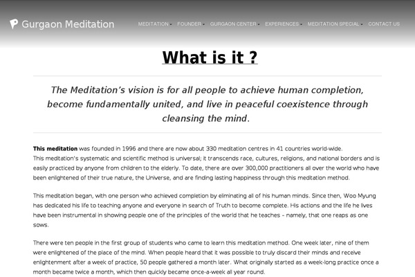 Purpose theme site design template sample
