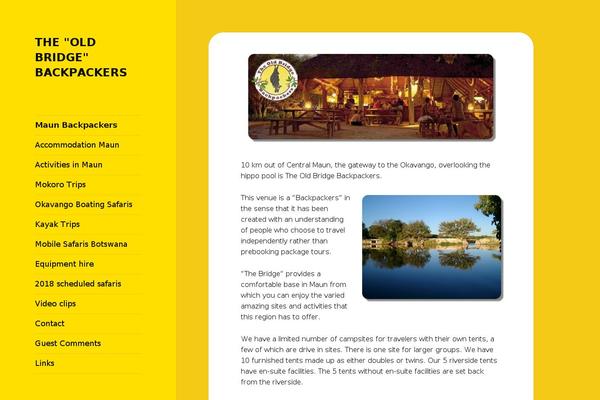 Twentyfifteen Child theme site design template sample