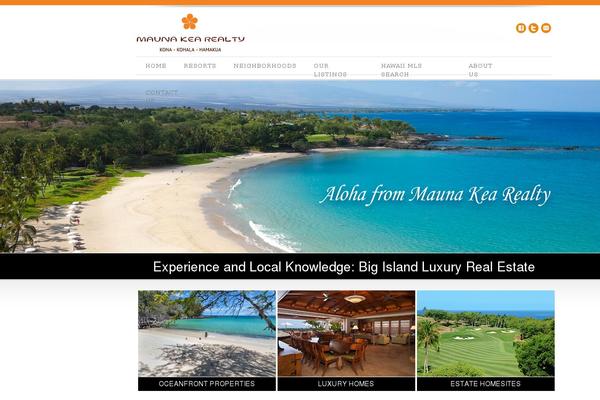 Elegance theme site design template sample