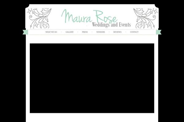 Sugar and Spice theme site design template sample