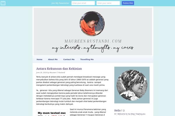 maureenrustandi.com site used Wedding Bells