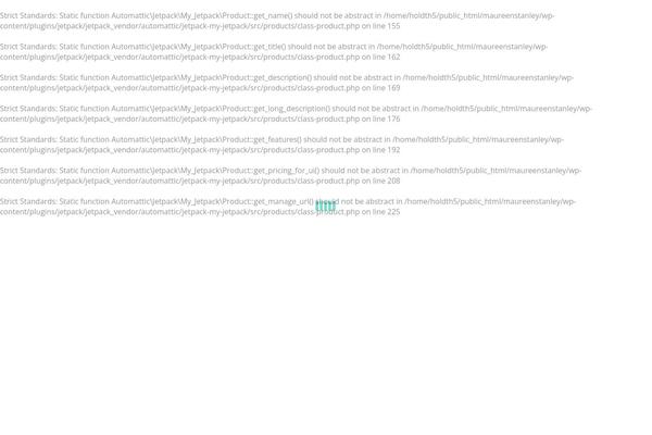 maureenstanley.com site used Movement