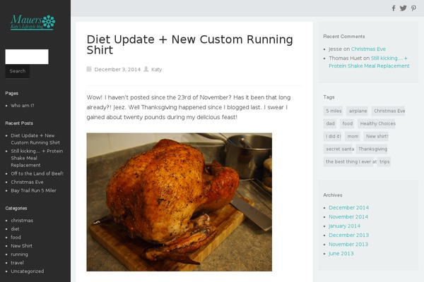Hudson theme site design template sample