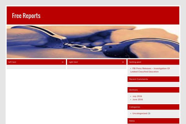 Leeway theme site design template sample