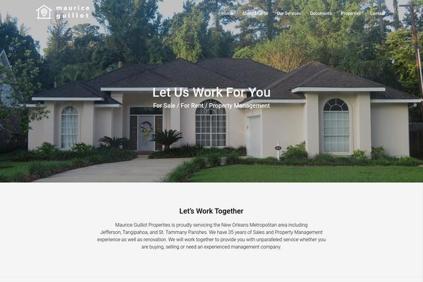 Houzez theme site design template sample
