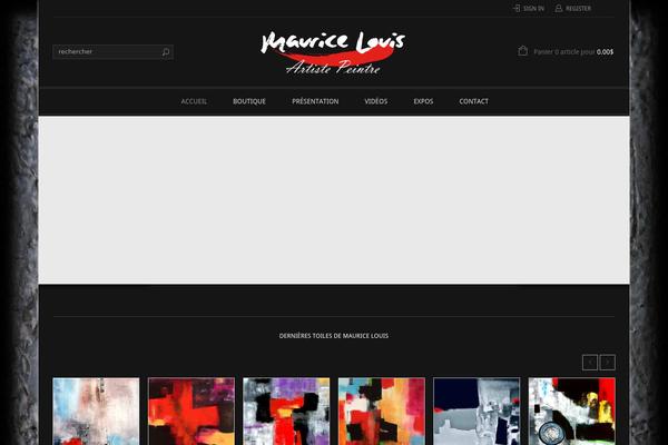 Site using Woo-product-slider plugin