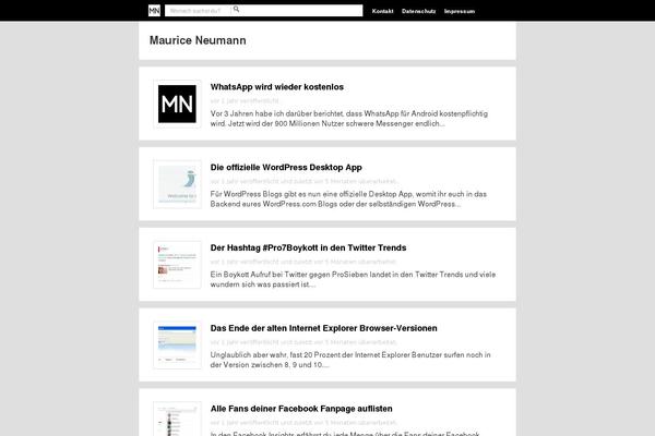 mauriceneumann.de site used Mn