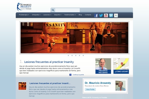 Dr theme site design template sample