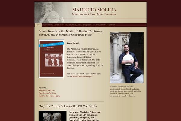 Thesis 1.7 theme site design template sample