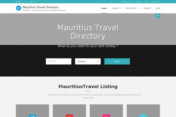 Superlist theme site design template sample