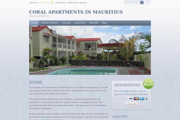 Boutique theme site design template sample