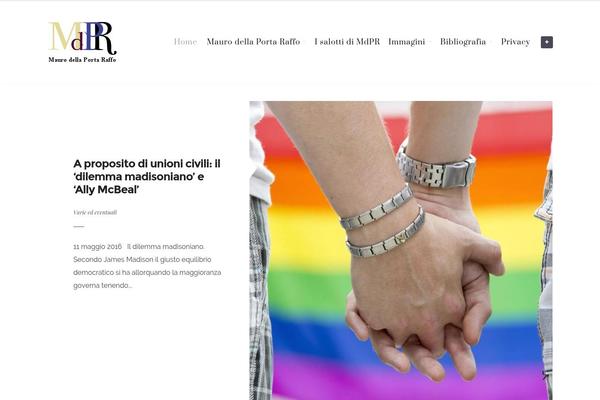 maurodellaportaraffo.com site used Artistas