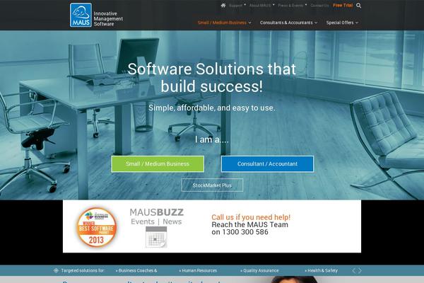 maus theme websites examples