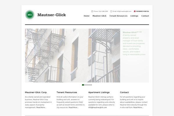 Mu Types theme site design template sample