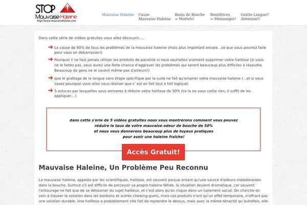 Focusblog theme site design template sample