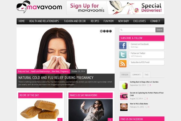 Boulevard theme site design template sample