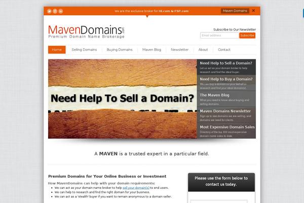 InfoWay theme site design template sample