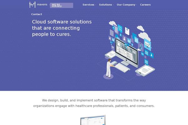 mavensconsulting.com site used Mavens