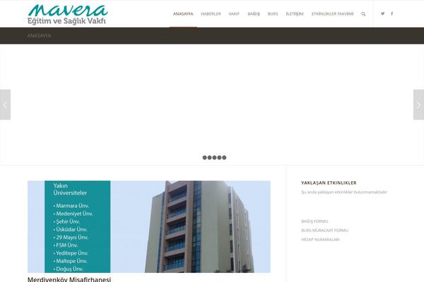 maveravakfi.org site used Enfold