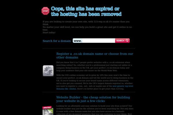 Site using Animate Slider plugin