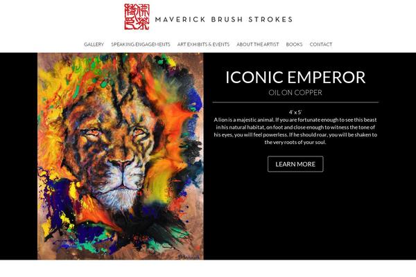maverickbrushstrokes.com site used Maverick