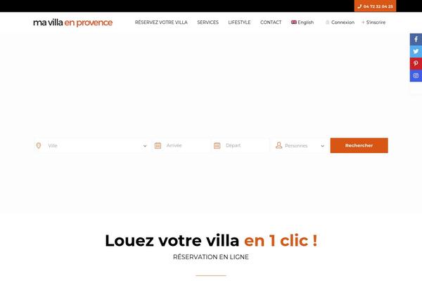 Wprentals-child theme site design template sample