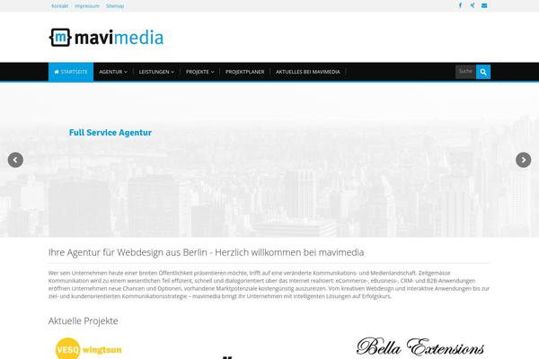 Alterna theme site design template sample