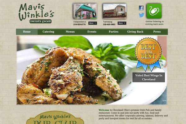 Site using Foodpress plugin