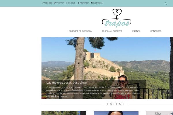 Simply Read theme site design template sample