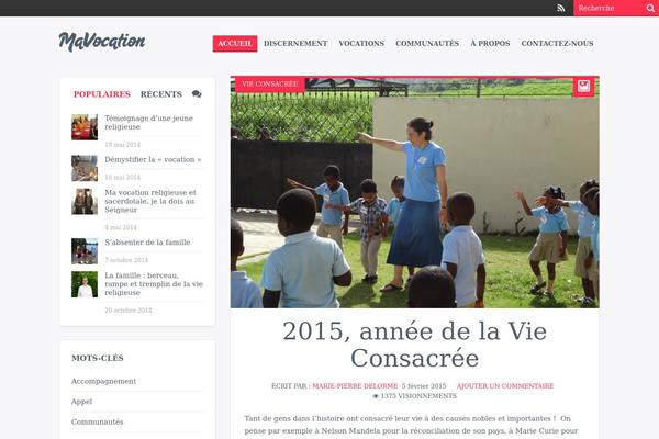 Hooray theme site design template sample