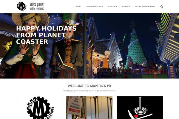 Bouncy-wp theme site design template sample