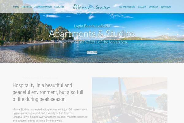Jupiter Child theme site design template sample