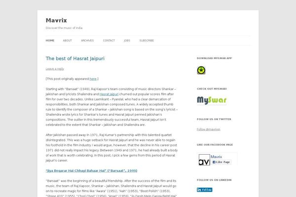 Site using Sharedaddy plugin