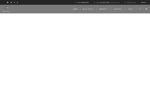 Ratio theme site design template sample