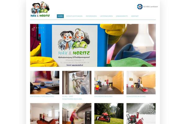 Equilibrium theme site design template sample