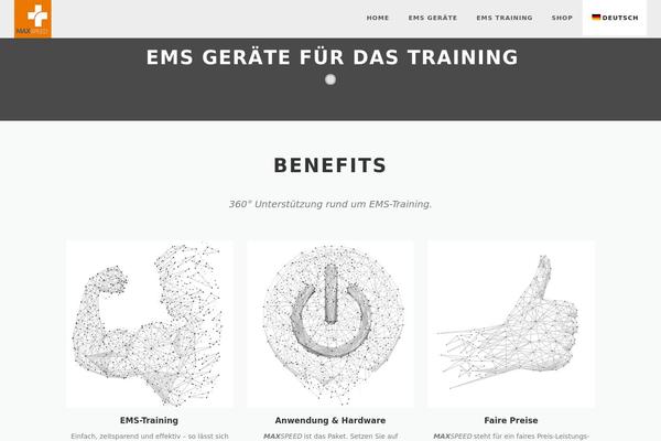 OnePress theme site design template sample