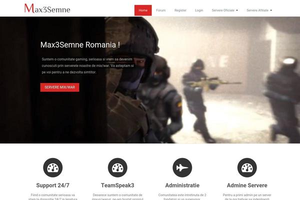 Tonic theme site design template sample