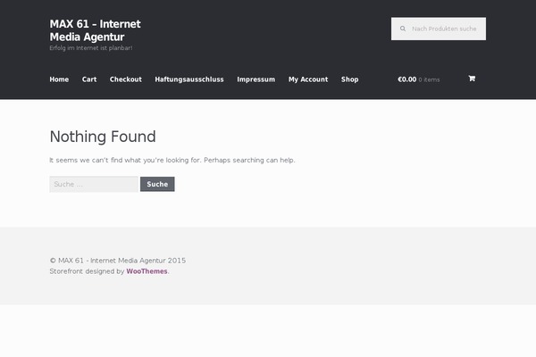 max61.de site used Bic-bootstrap-wp-theme